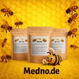 Beutel Apis Detox 500 g – Pulver zur natürlichen Entgiftung und Immunstärkung der Bienen