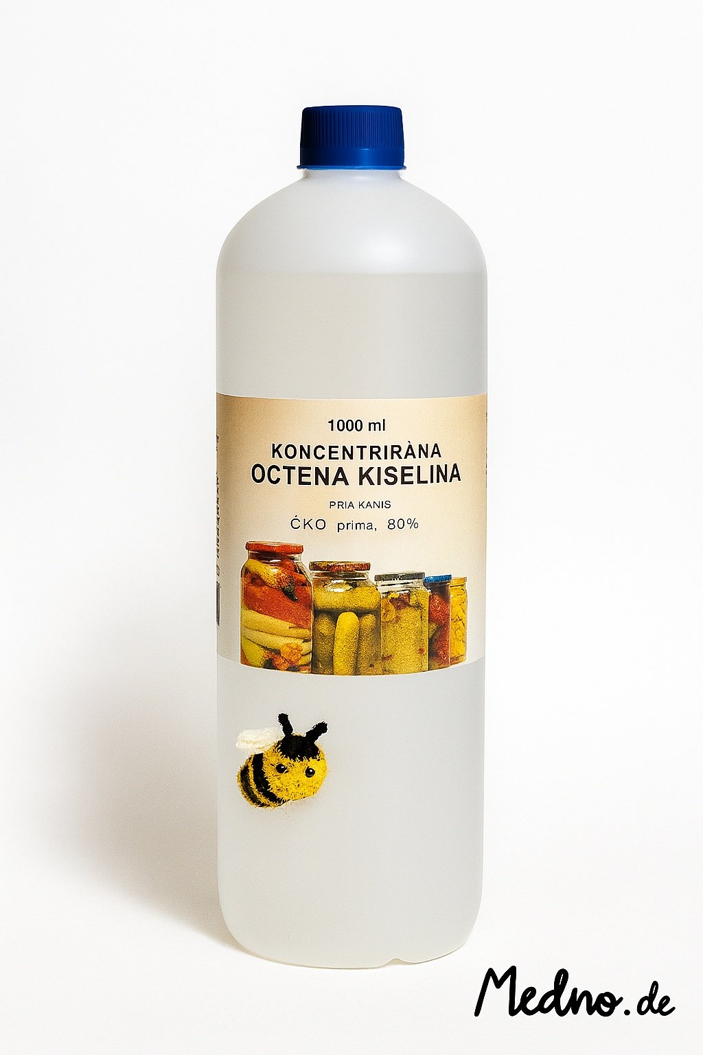 Essigsäure 80 % Flasche – hochkonzentrierte Essenz für Reinigung und Entkalkung