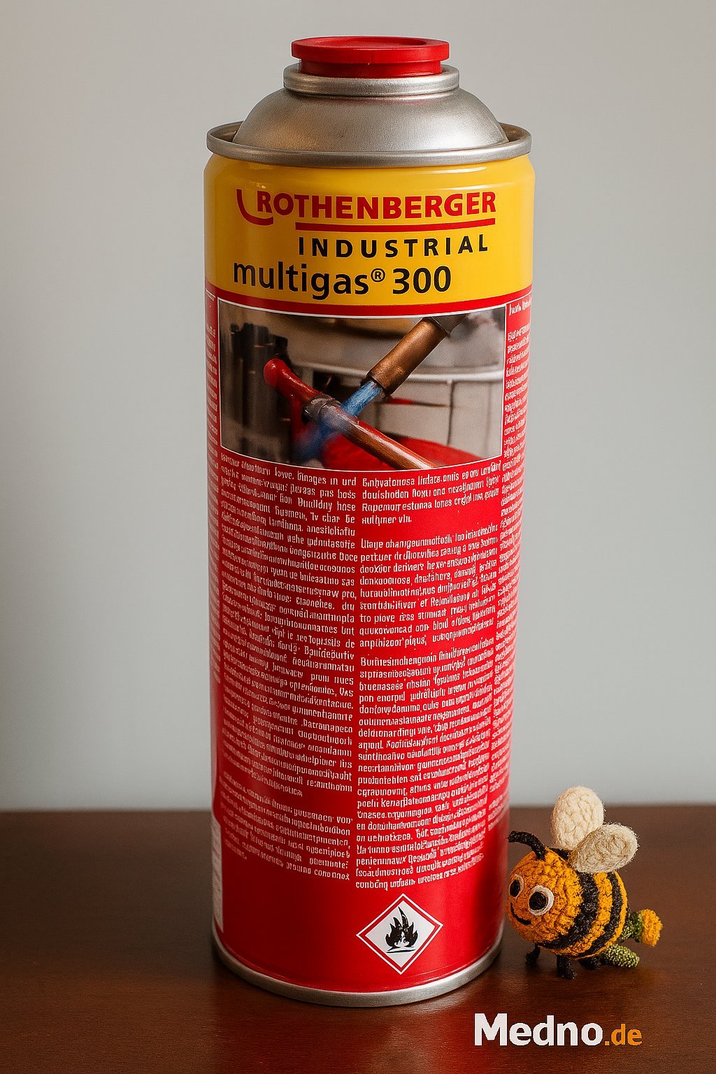 Gaskartusche für Vita Bee Rauchgerät – Energiequelle für Varroa-Behandlung in der Imkerei