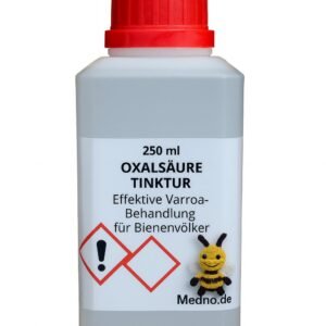 Oxalsäure Tinktur 250 ml – flüssiges Varroa-Behandlungsmittel für Bienen