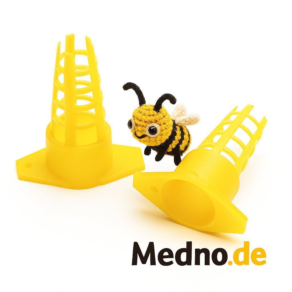 Schutzkäfig für natürliche Weiselzellen – Sicherer Käfig für Königinnenzellen im Bienenvolk