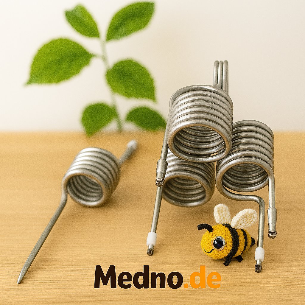 Spiralschlauch für Vita Bee Smoke Cannon – flexibles Zubehör für Varroabehandlung