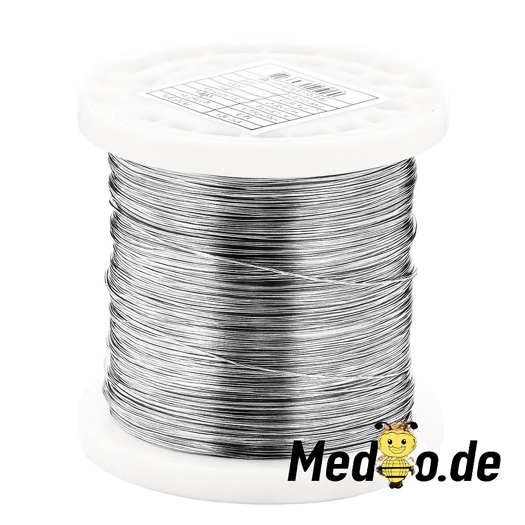 Edelstahldraht 0,45 mm (500 g) – Rostfreier, lebensmittelechter Draht für Imkerei