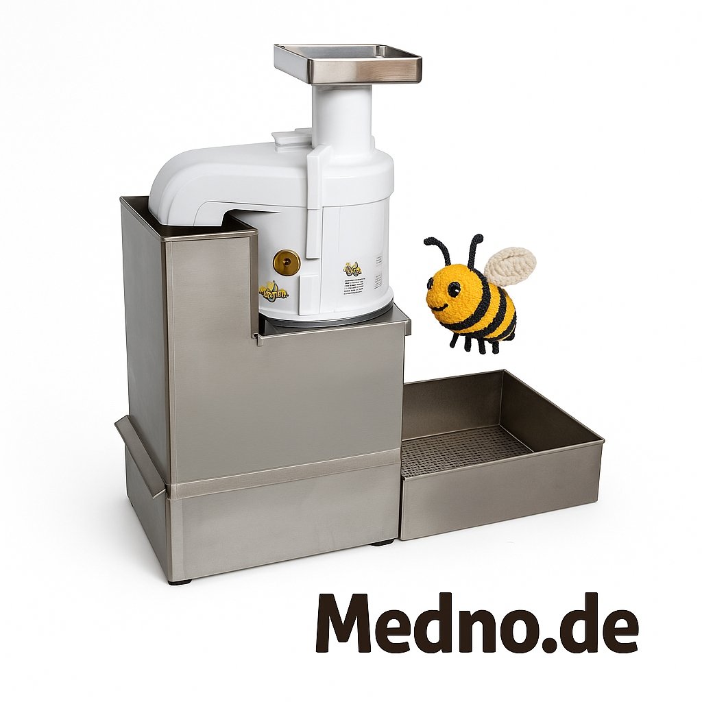 Maschine zur Entnahme von Bienenbrot (Perga) mit Edelstahlseparator – Profi-Gerät für Imkereien