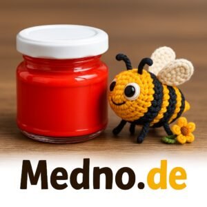 Rote Markierungsfarbe 2023 für Bienenköniginnen – Wetterfeste Kennzeichnung