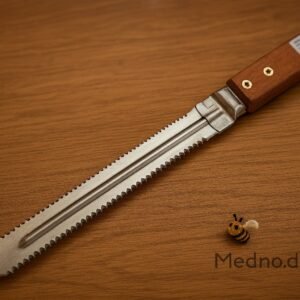 Entdeckelungsmesser gezahnt – Edelstahlmesser zum präzisen Entdeckeln von Honigwaben