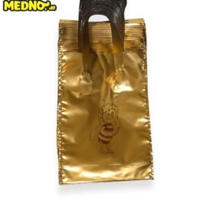 Goldene Geschenkbeutel für 1-kg-Honig – Luxuriöse Verpackung, 20 Stück