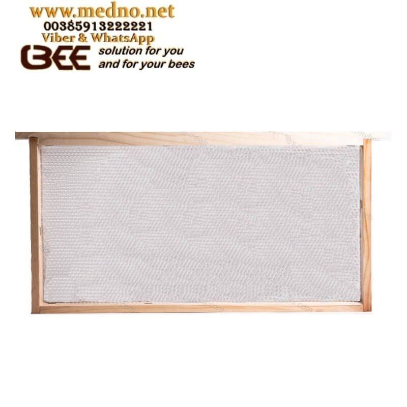 Plastična prozirna / PVC satna osnova LR (Langstroth ) od PREHRAMBENE PLASTIKE - Polypropylene Plastične prozirne satne osnove od prehrambene plastike koje ne treba premazati voskom prije upotrebe