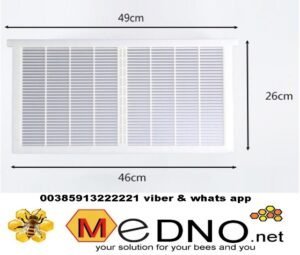 Pregradna matična rešetka za LR košnice , plastična , okomita - Image 4